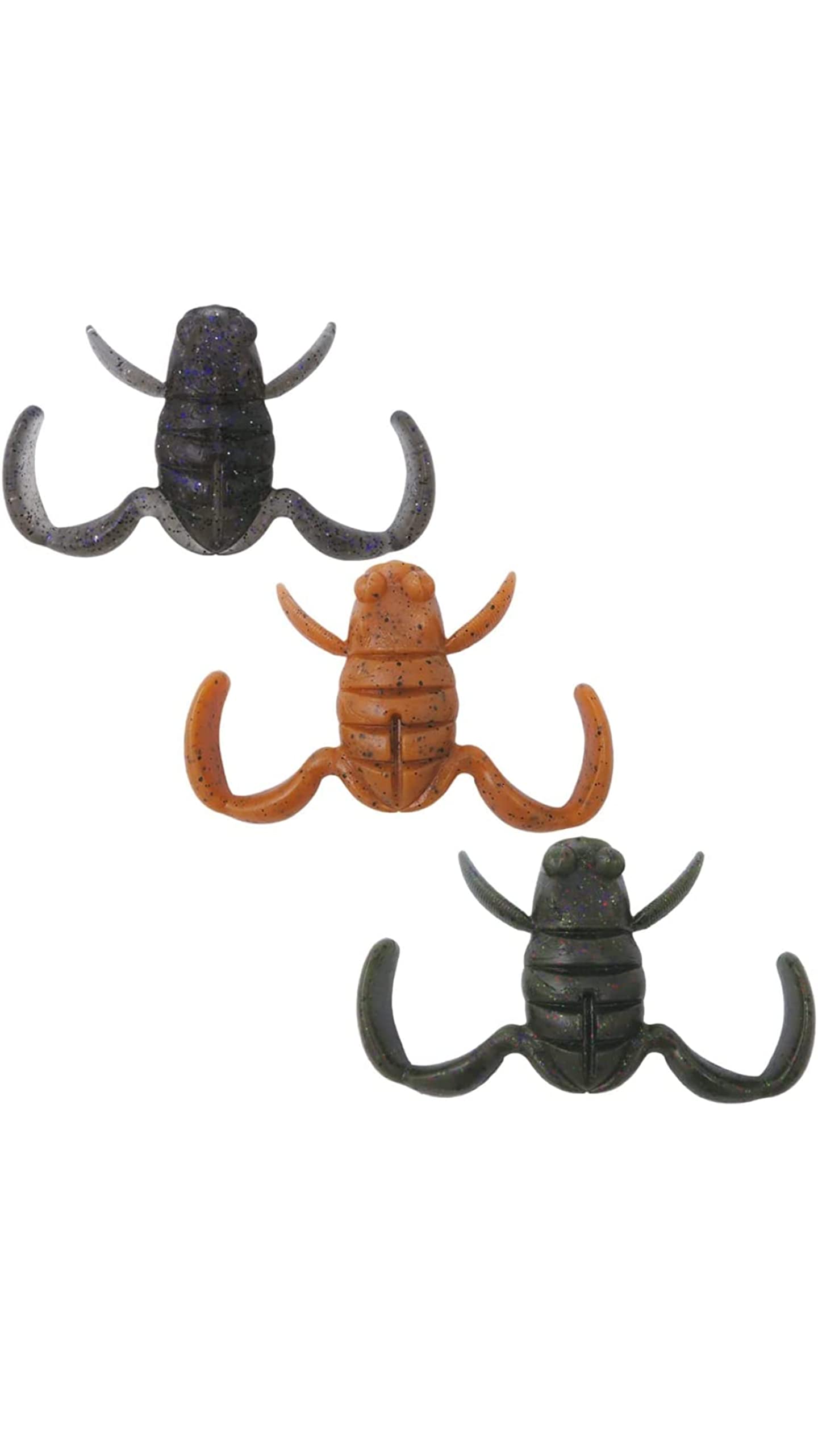 Bottomup Worm Scooper Frog Daddy Black