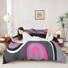 Comforter Homewish Contemporary Geometric Modern Abstract Art Set Aesthetic Swirl Bedding Set