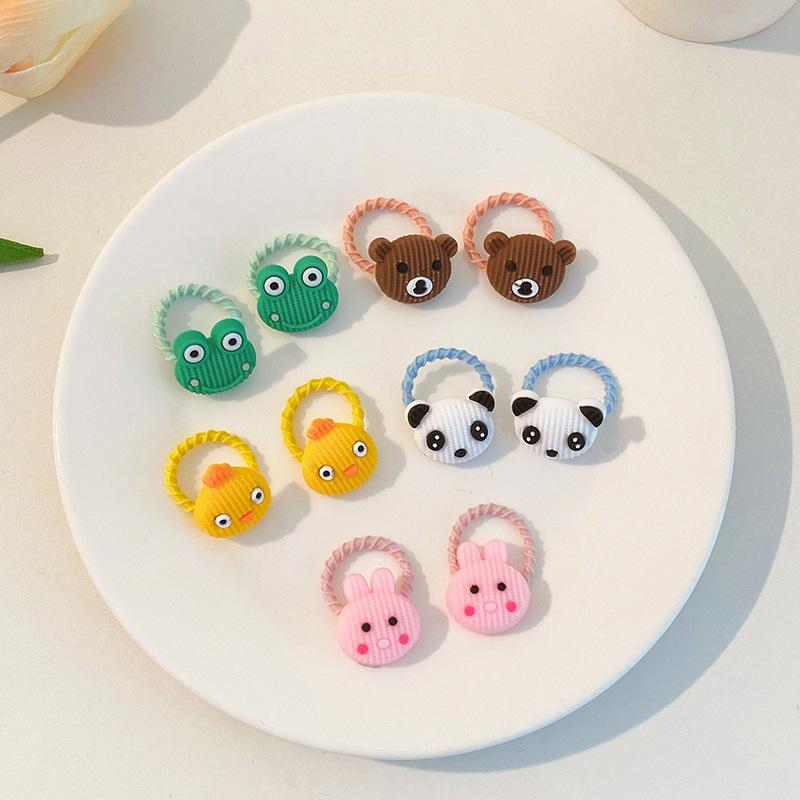 1PACK/10 Cute Girls Headband Gifts for Girls Cartoon Animals Flower and Fruit Decorative Headband Decorative Hair Accessories Set Holiday Gifts