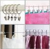 4/10/20PCS Stainless Steel Curtain Hook Clothes Clips Super Load-bearing Shower Door Curtain Hook Clip Window Accessories