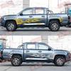 Flame Stripes Decals for Jiangling Avenue Pickup Truck