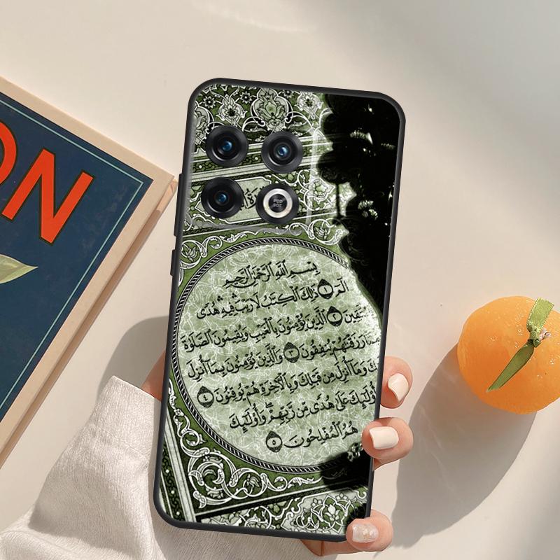 Muslim Ikhlas Islamic The Holy Quran Case For OnePlus 13R 12R 10R 13T 10T 11 12 13 15 OnePlus Nord 5 CE 2 3 4 Lite N20 N30 Cover