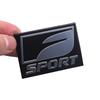 AABGE1 Car Styling 2PCS Fsport Badge Sticker 3D Metal Decoration Sticker Decal For Lexus  GS RX RX300 RX350 ES IS250 ES350 LX570 Is200