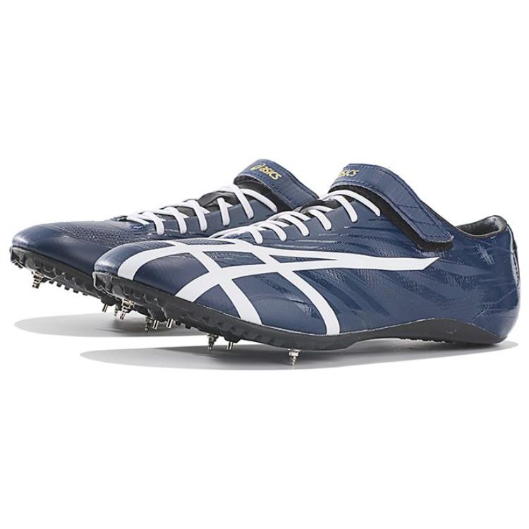 Asics Jetsprint Comfortable Versatile Professional Wear-Resistant Breathable Low-Top Sprinting Running Shoes Unisex Sneaker Blue 1093A193-400