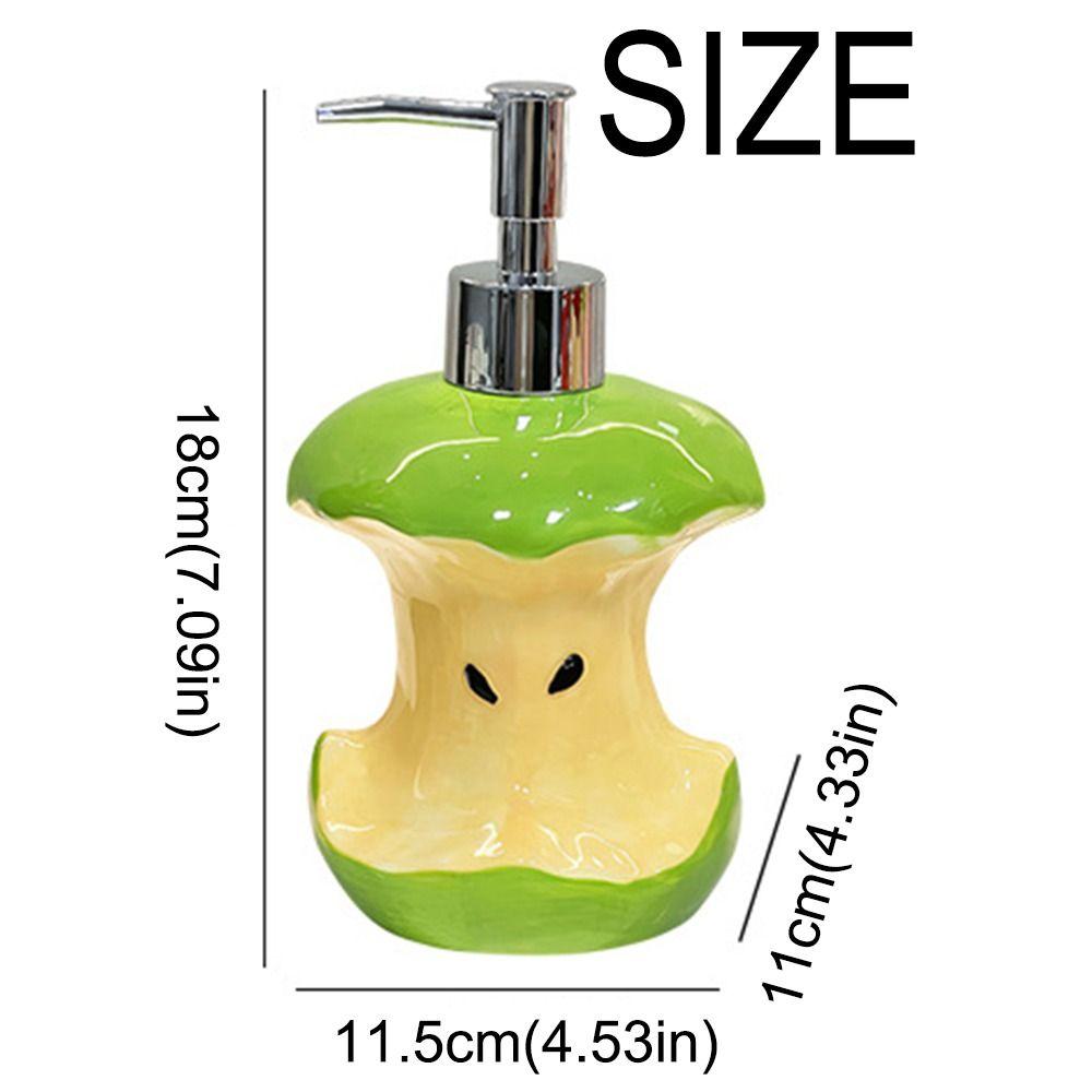Creative Shower Gel Soap Dispenser Ceramic Bottle Ceramic Lotion Bottle  Liquid Soap