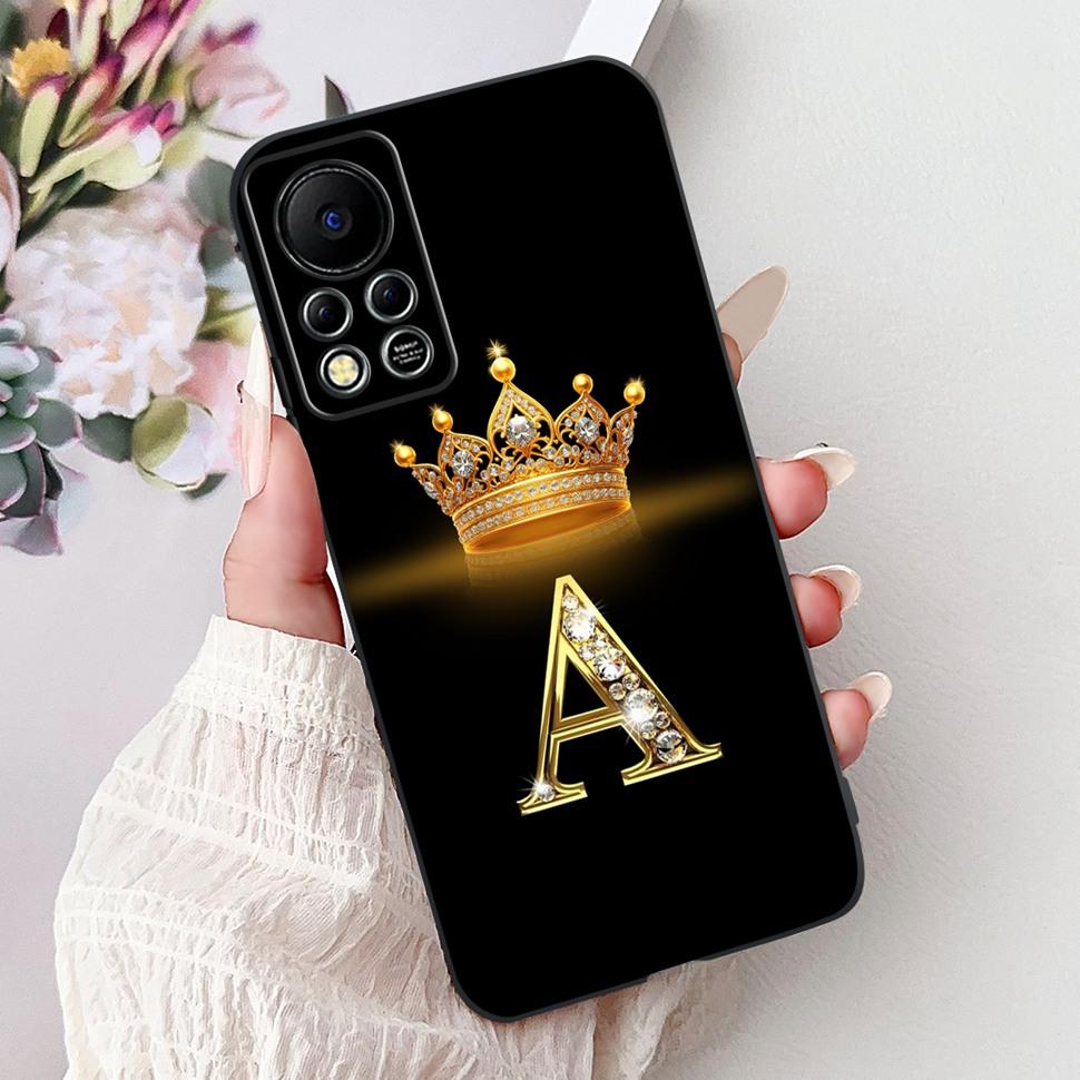 Süße ABC-Buchstaben Hülle Für Infinix Hot 11s NFC Hülle 2022 Weiche Silikon Handyhülle Für Infinix Hot 11 s Hot11s NFC Hüllen 6,78"