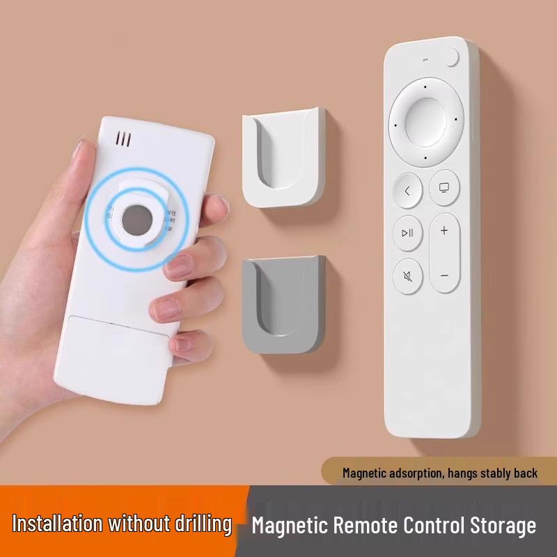 

Настенный магнитный держатель для пульта с не оставляющим следов клеем Black [1 set] Strong Magnetic Absorption
