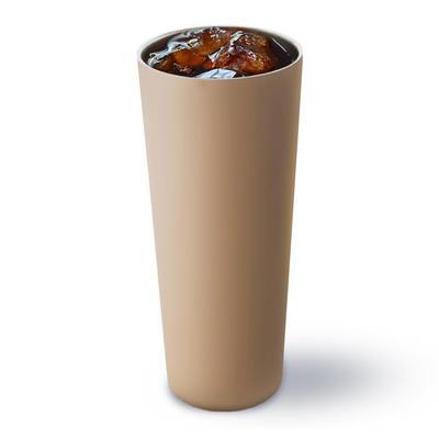IRIS OHYAMA ST-450 nerūdijančio plieno termosas, vakuuminis izoliuotas, išlaiko karštą arba šaltą, terakotos spalvos apdaila, 450 ml, stilingas, alaus stiklinė, kava, lengvas,
