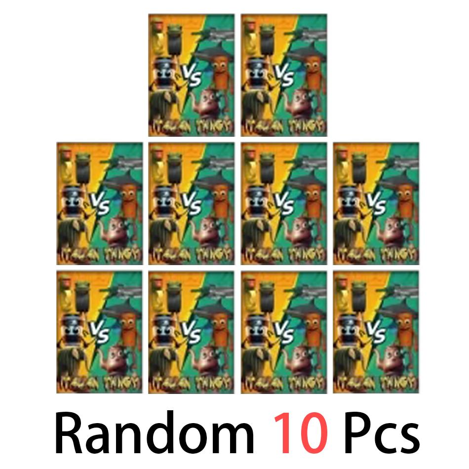 Anime 6 Peças/Conjunto Figura Tung Tung Sahur Boneco de Ação Embalado Kits de Boneca Coleção Modelo de PVC Brinquedo Atacado Presente de Aniversário Infantil