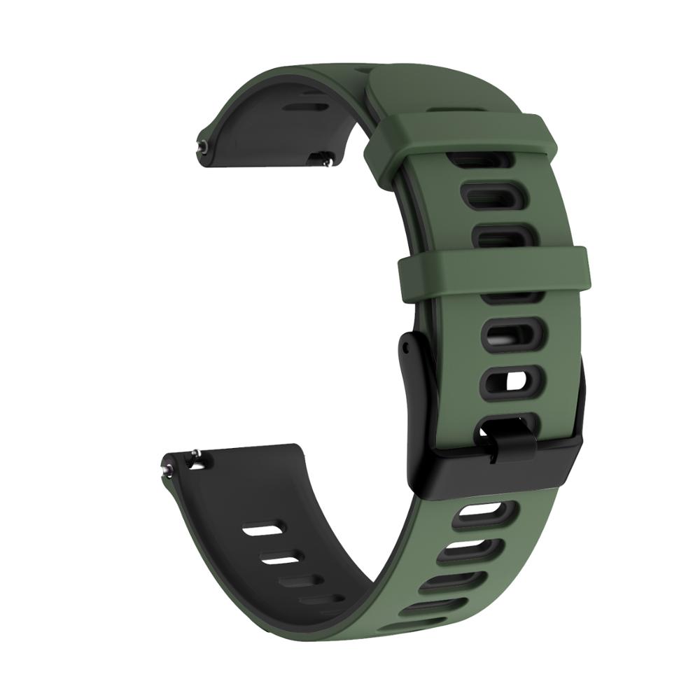 22mm sportovní pásek pro Huami Amazfit Stratos 2 2S 3 silikonový pásek na zápěstí pro Xiaomi Amazfit GTR 47mm GTR2 Pace LS05 náramek na hodinky