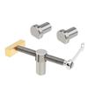 2Pcs 20mm Workbench Holding Stopper Set with Ratchet Wrench, Precision Fast Positioning Fixture for Woodworking Table