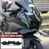 For Motorcycle Wing Let Front Spoiler Stabilizer Yamaha R7 2025 YZF R7 2024 2023 2022 Decorative Fairing Winglet Air Deflector