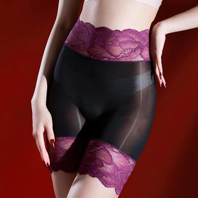 Charming Lace Silky Transparent Mid-Waist Stockings Panties for Men & Women