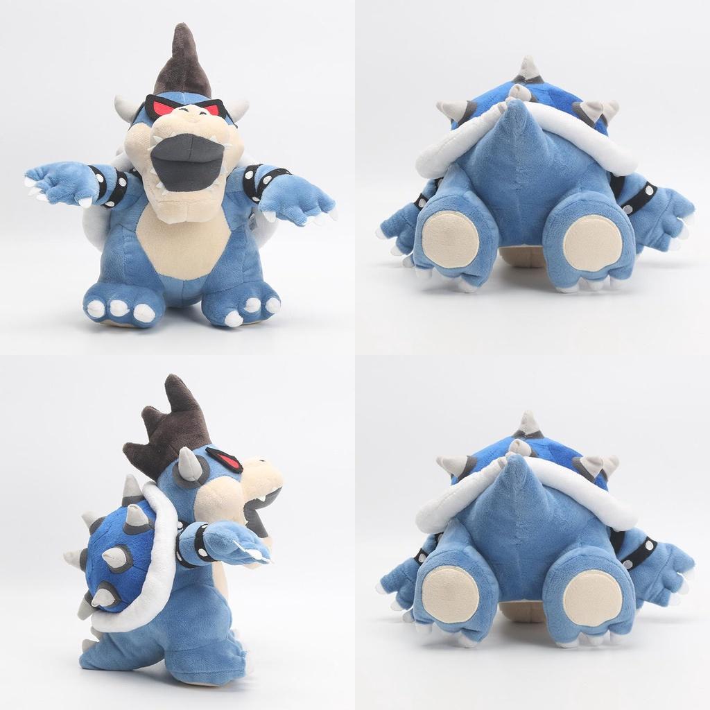 Adorable Super Mario Bros. Dark Bowser Koopa Bones Plush Toy Stuffed Animal Doll 11