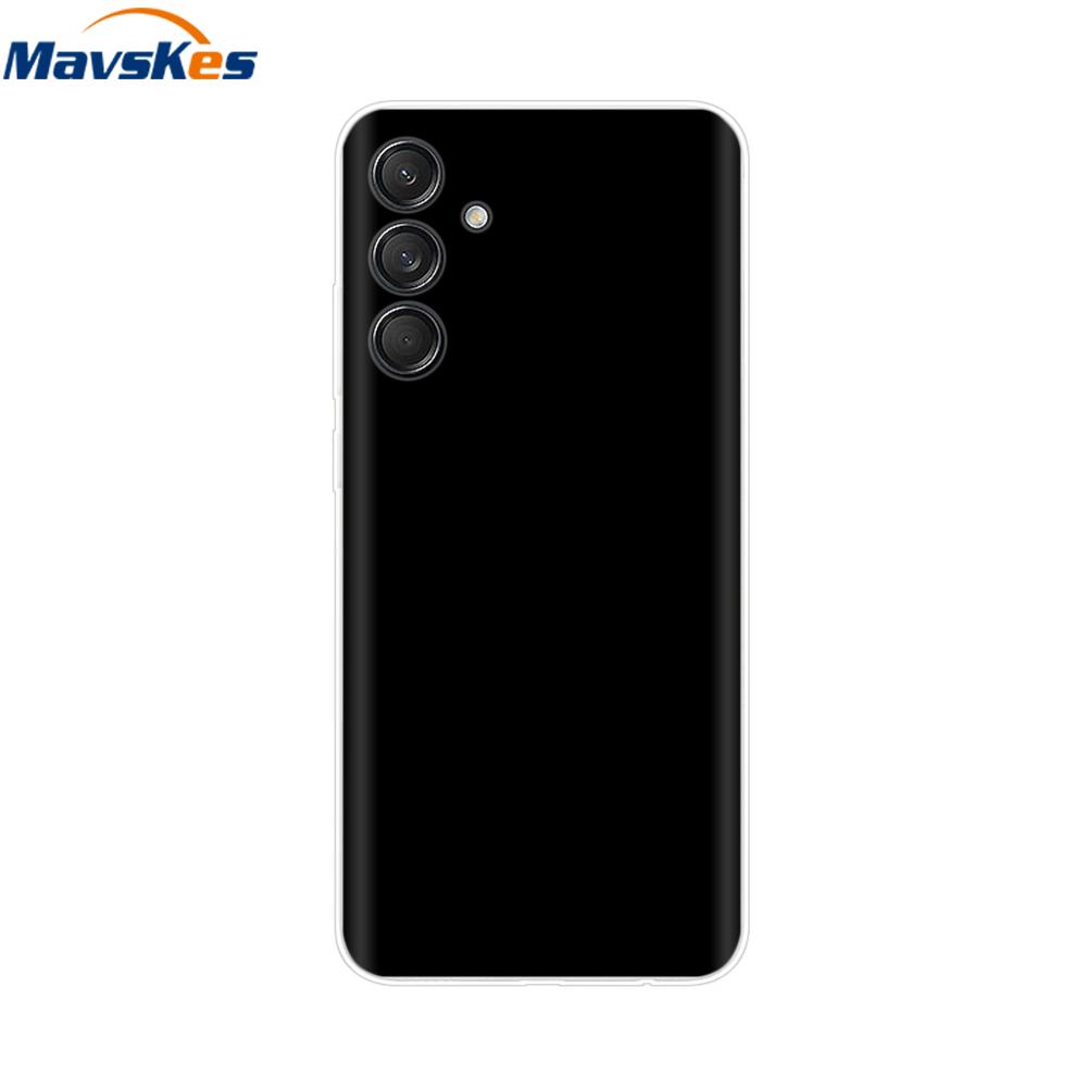 

For Samsung Galaxy M55 Case 2024 New Lovely Flower Marble Funda Slim Soft Silicone Clear Phone Cover For Samsung M55 M 55 Coque Samsung M55