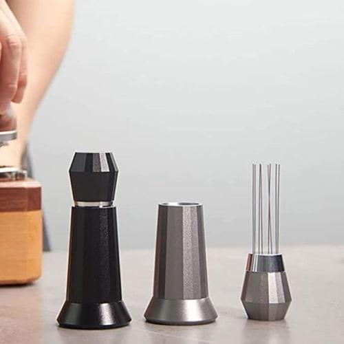 FUN COFFEE Espresso Coffee Muddler Needle Distributor, Espresso Dispensing Tool, Professional Barista Tool, Coffee Equipment for Cafes, Restaurants, a