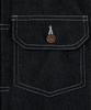 Laugher [Non-Faded] Cowboy Denim Jacket - Black