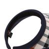 Daks Navy Check Sun Cap Dbhe3e101n2