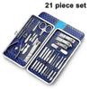 21-pack Nail Scissors Pedicure Set