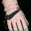 Women's Waterproof Winter Ski Gloves, Warm Fleece Lined, Anti-Slip Touchscreen Gloves for Snowboarding, Skiing