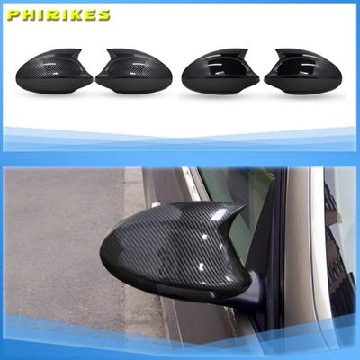 Per BMW Serie 1 3 E81 E82 E87 E88 E90 E91 E92 E93 2005-2009 Copri Specchietto Laterale Auto Tappi Specchietto Retrovisore Tipo Nero Alta Qualità