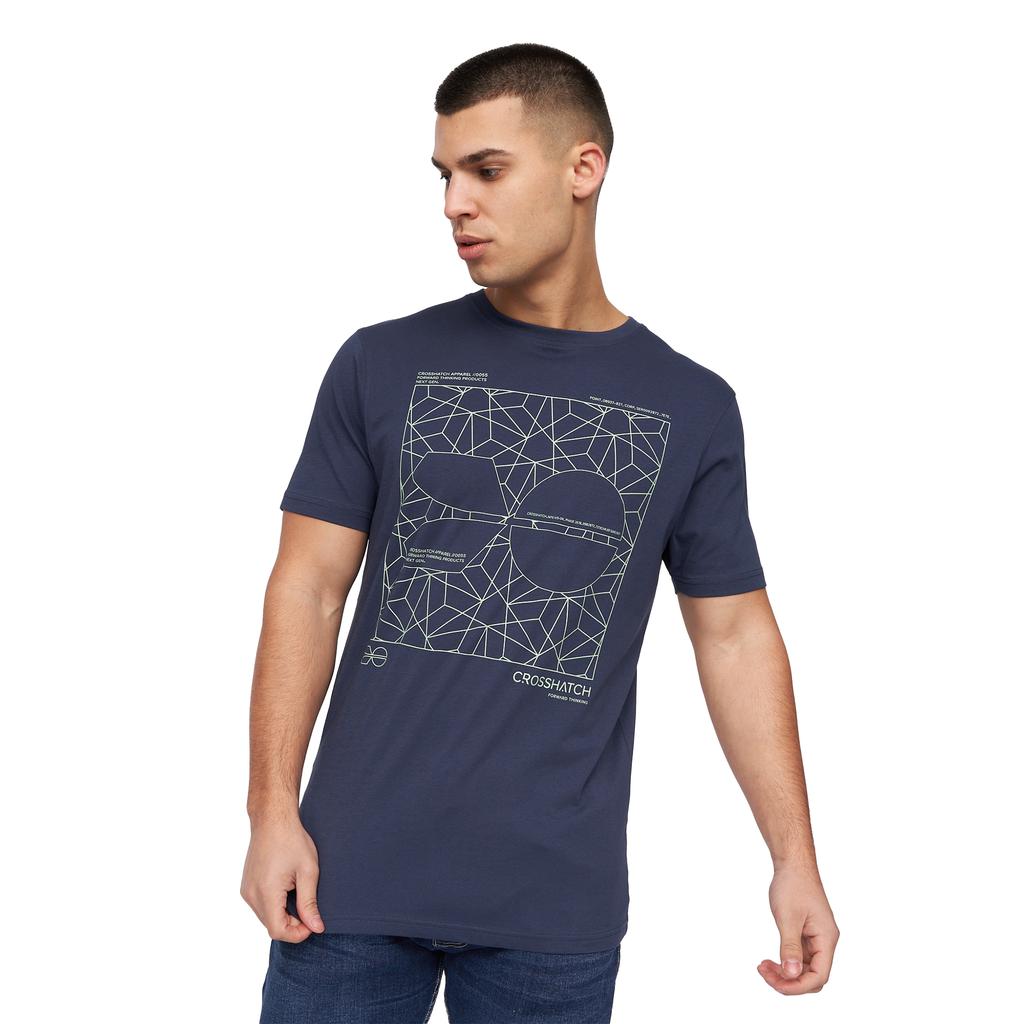 Crosshatch Mens Sneepy T-Shirt (Pack of 5)