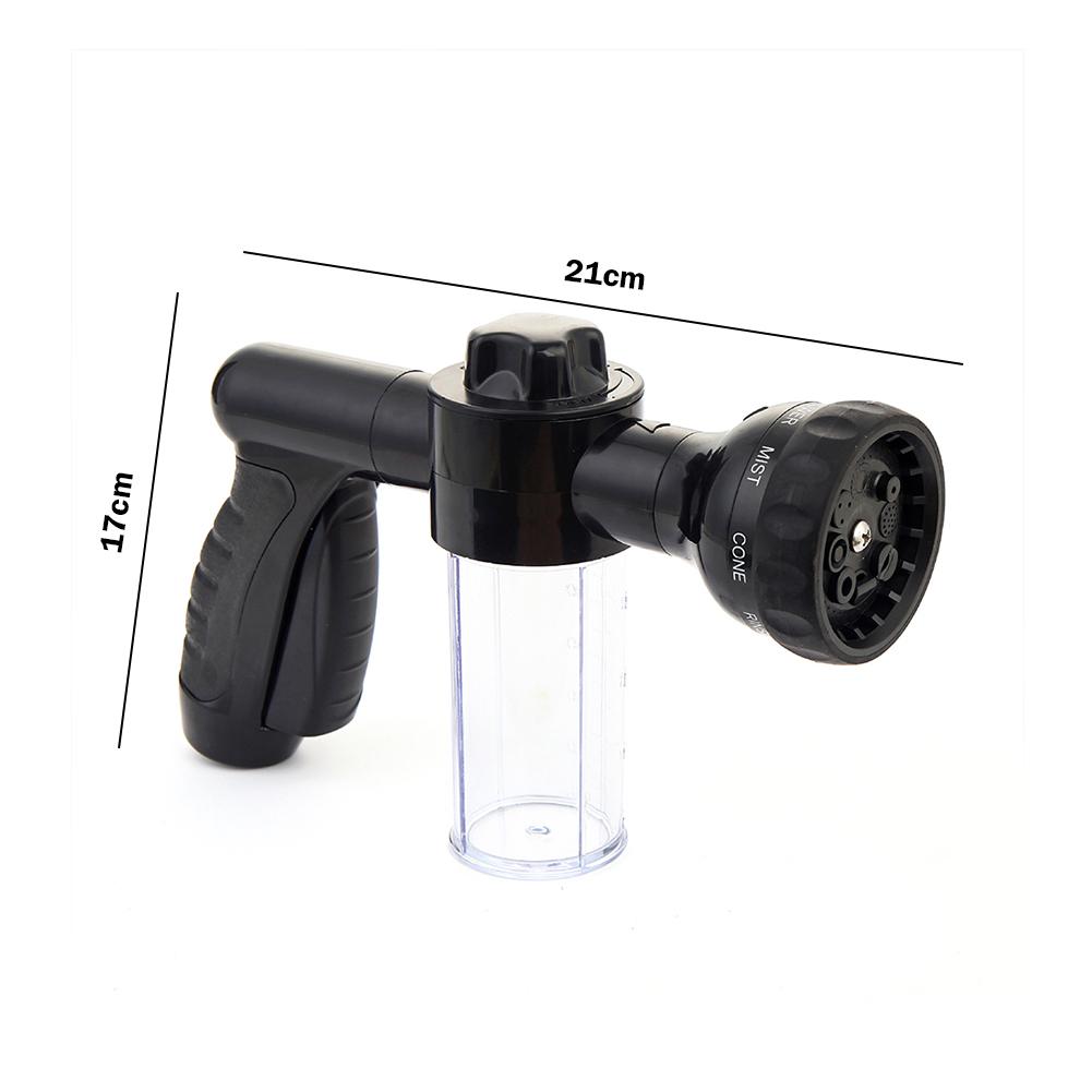 Adjustable High-pressure Car Water Gun Portable Garden Watering Hose Nozzle Sprinkler Automobiles Cleaning Tool Yard Equipment