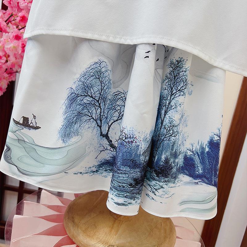 Children's Hanfu Tang Suit: Summer Thin Ancient Chinese Style for Boys