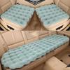 Luxury Thickened Plush Car Seat Cushion Set,Soft Protector Warm Faux Non-Slip Front And Back Seat Covers (3pcs)