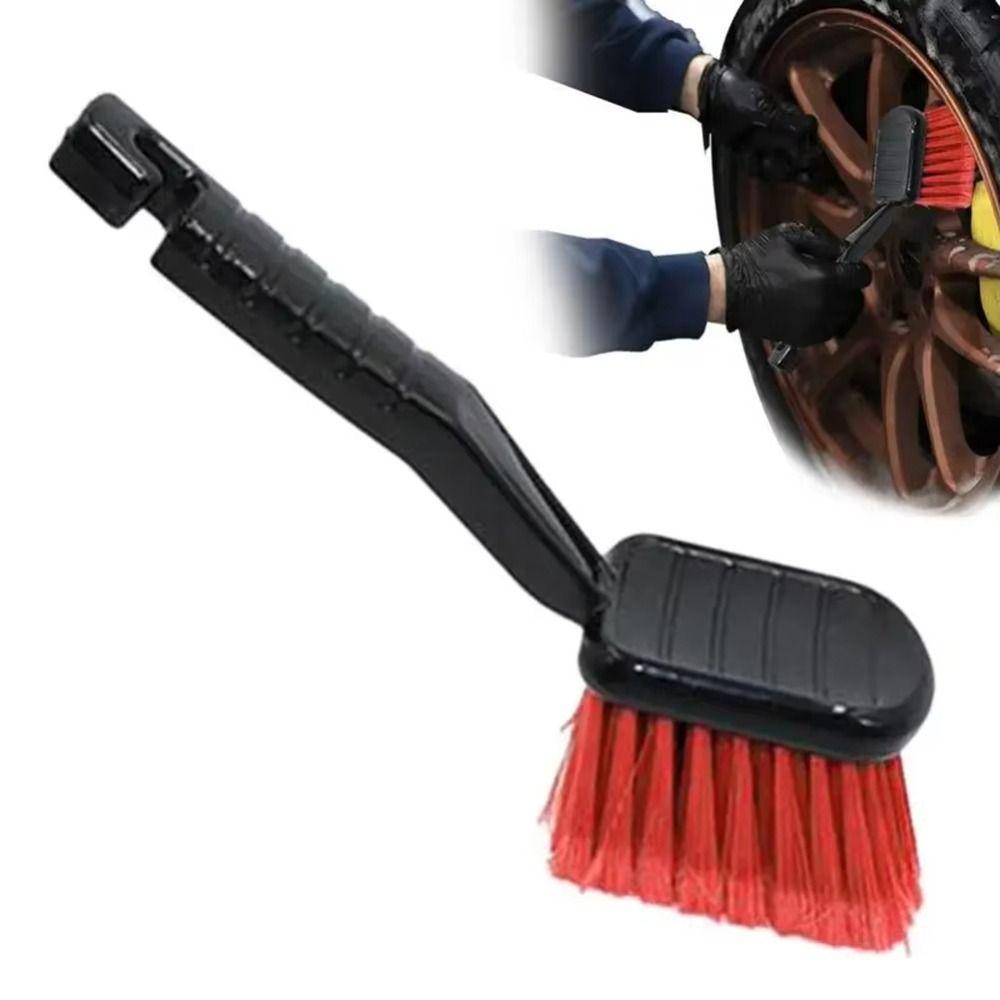 High-quality PPT Bristles Automotive Cleaner Ergonomic Design Deep Cleaning Brush  Car Cleaning