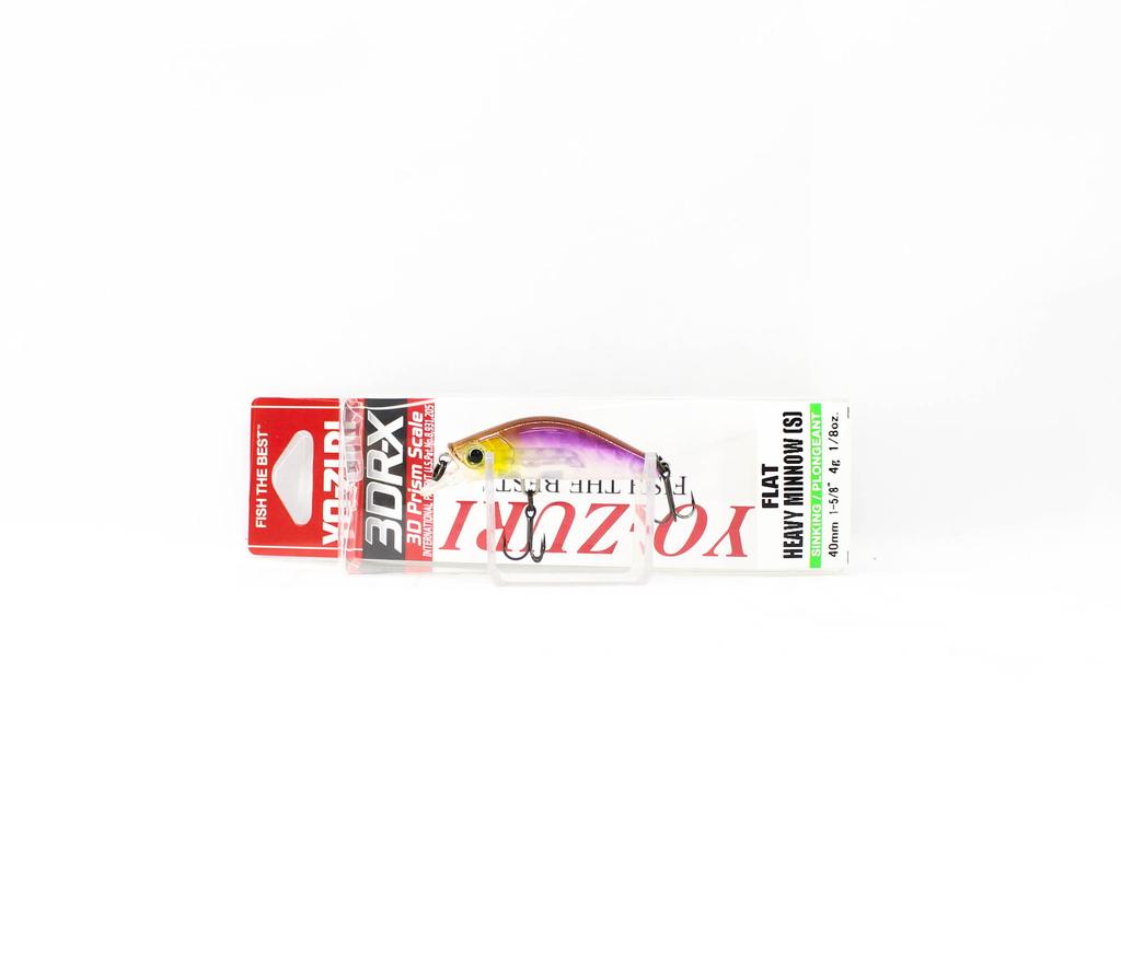 Yo Zuri 3DR-X Flat Heavy Minnow 40S Sinkender Köder R1541-GSSM (4701)