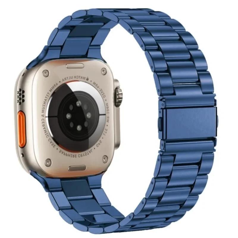Stainless Steel Strap for Apple Watch Ultra 2 49mm Band 44mm 42mm 46mm 41mm 45mm 44 Mm Bracelet IWatch Series 10 9 8 7 SE 6 5 4