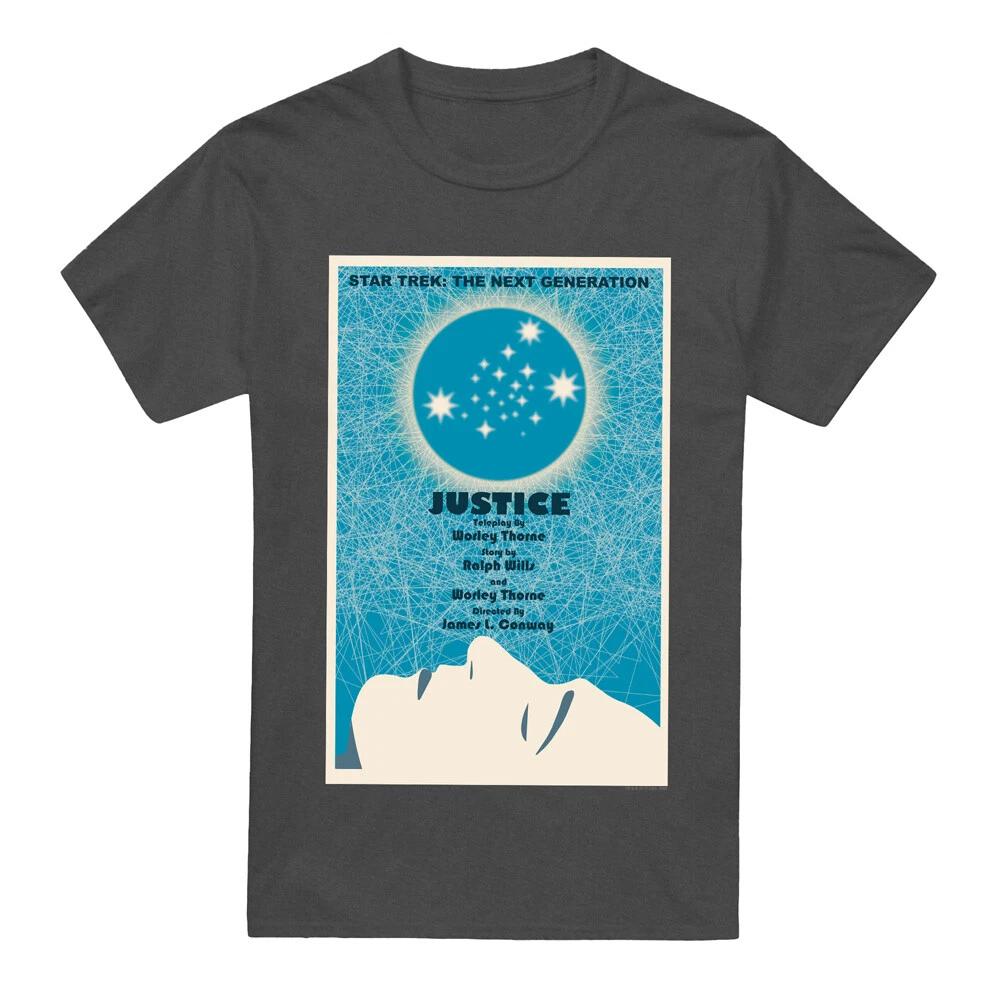 

Star Trek TNG Season 1 Episode 8 100% Cotton T-shirt Mens Tees Top S-2XL, Charcoal 3XL