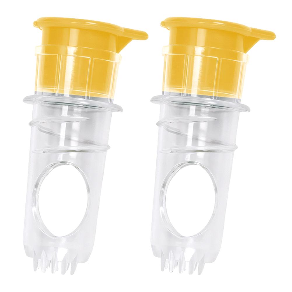 

2Pcs Manual Lemon Juicer Citrus Juicer Reamer Plastic Hand Held Juicer Citrus Squeezer for Lemon Orange Limes Citrus