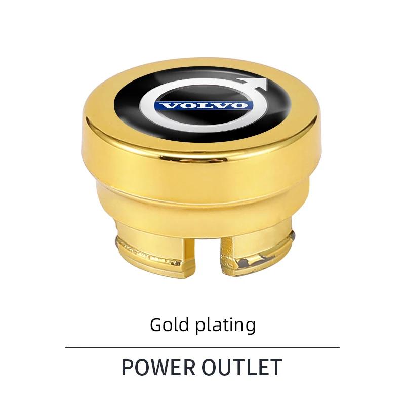 Car Cigarette Lighter Dust Plug Protective Cover For Volvo Xc60 Xc90 V40 V60 S60 V50 V90 S80 C40 XC40 V70 XC70 C30 EX90 Rdesign