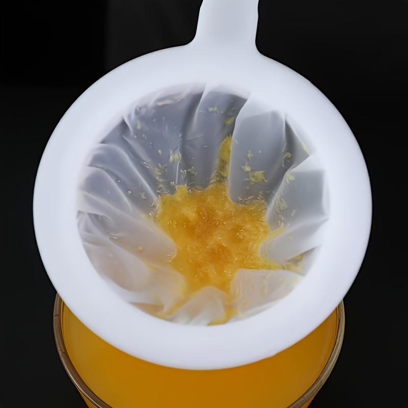 Filtro a Maglia Fine da 100 Mesh - Colino da Appendere per Birrificazione Casalinga, Vino, Tè, Latte di Soia, Cottura e Uso in Cucina