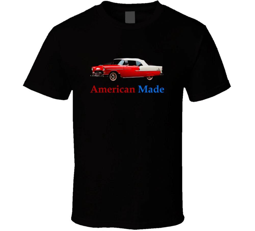 American Made 1955 Chevy Convertible Classic Tri Five Muscle Gift T Shirt 3XL
