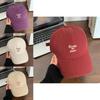 Baseball Cap Women Spring Summer Cotton Embroidered Letter Sun Protection Casual Style