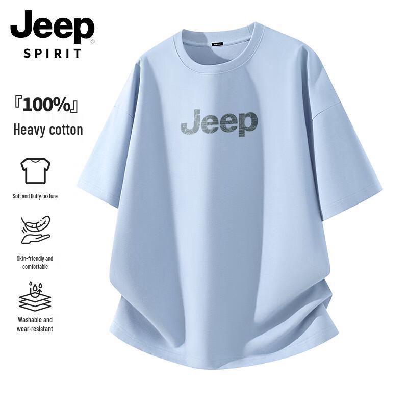 Jeep Spirit Men s Pure Cotton Graphic Tee 3XL