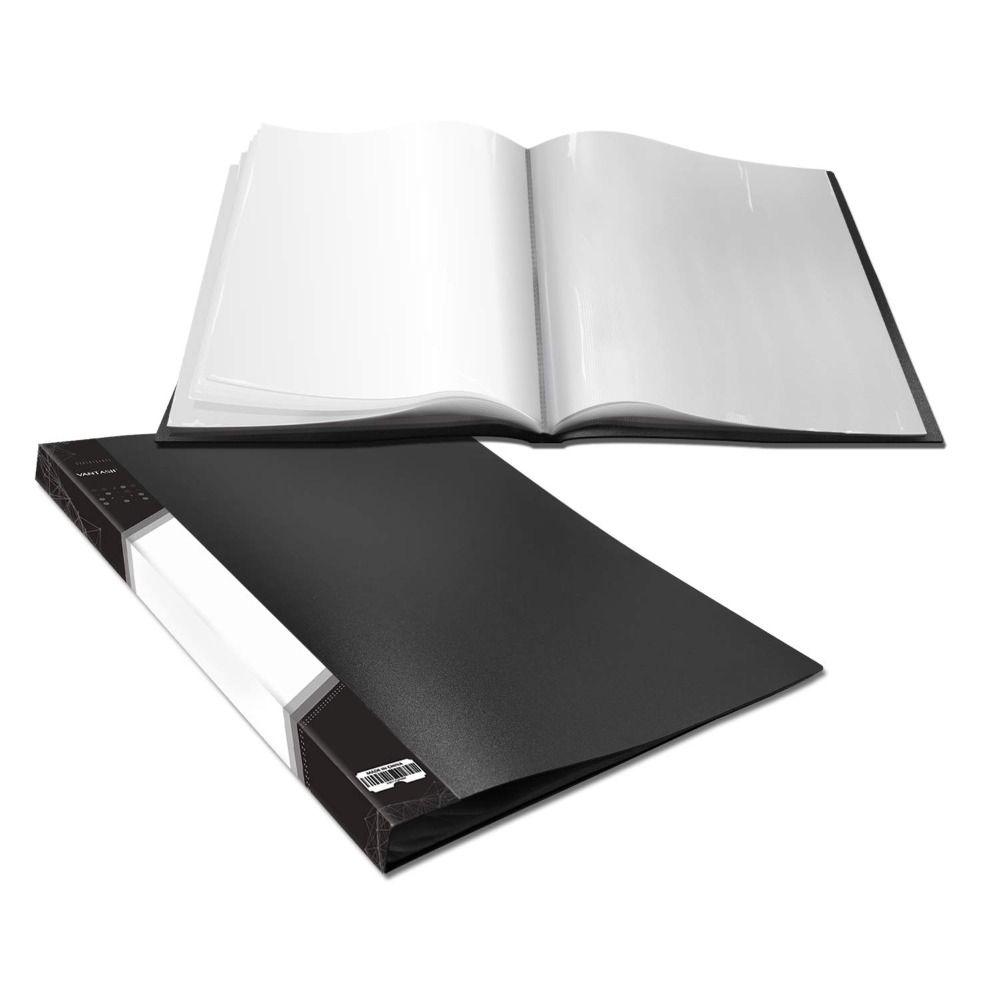 

40 Clear Pockets Sleeves Protectors Artwork Binder Accessories Presentation Book Home