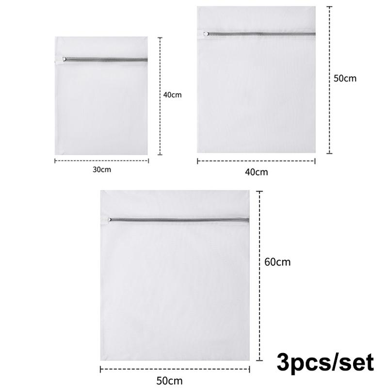 Сетчатый мешок для стирки белья, Подходит для деликатных вещей, Прочный и многоразовый, Деликатный мешок для стирки, Дорожный мешок для хранения нижнего белья