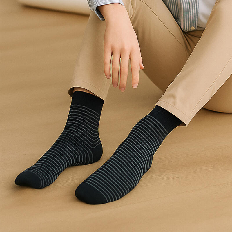 RENOMA Men's Olingle Casual Mid-Calf Socks 3-Pair Set