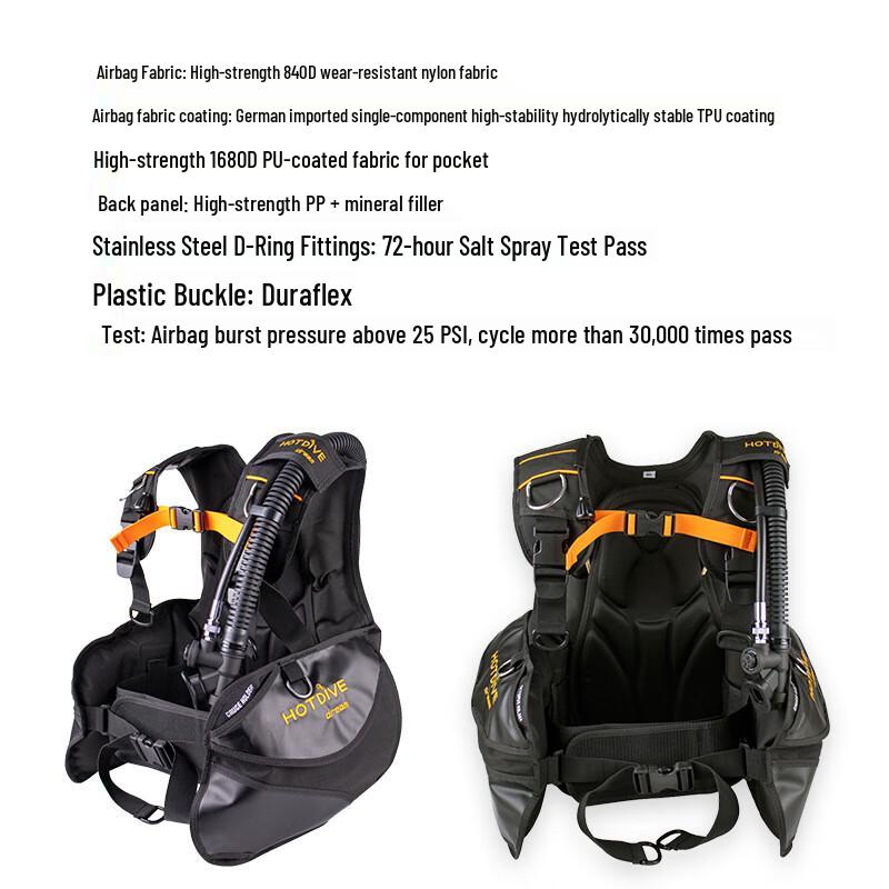Longchan Scuba Diving Backplate BCD
