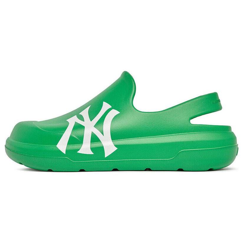 MLB Sandal Chunky Bouncer Slip Resistant Abrasion Resistant Sports Sandals Unisex Green White 3ASDCBC33-50GNS