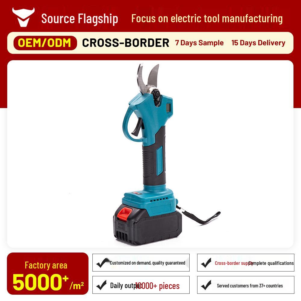 Rechargeable Wireless Electric Pruning Shears for Fruit Trees