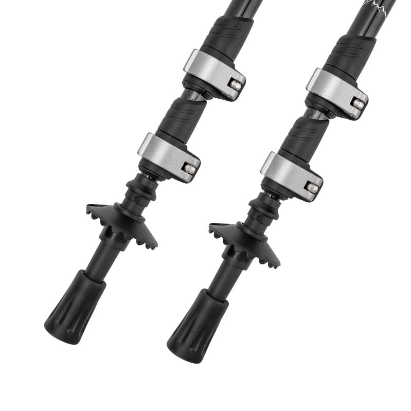 Karrimor Carbon Trekking Poles Set of 2, Ultra-lightweight 190g/piece (black/red) [item]
