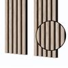 Acoustic Wall Panel Mebano PRO Sanremo Oak on Black Felt 2x 26,5x240 cm