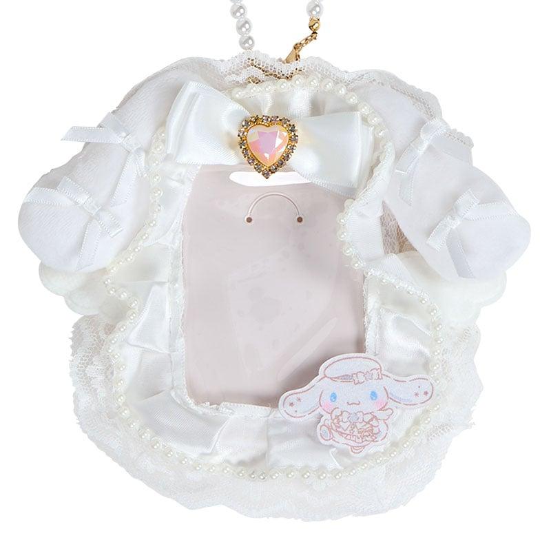 Sanrio Enjoy Idol Pure White Angel Trading Card Holder Cinnamoroll Japan NEW