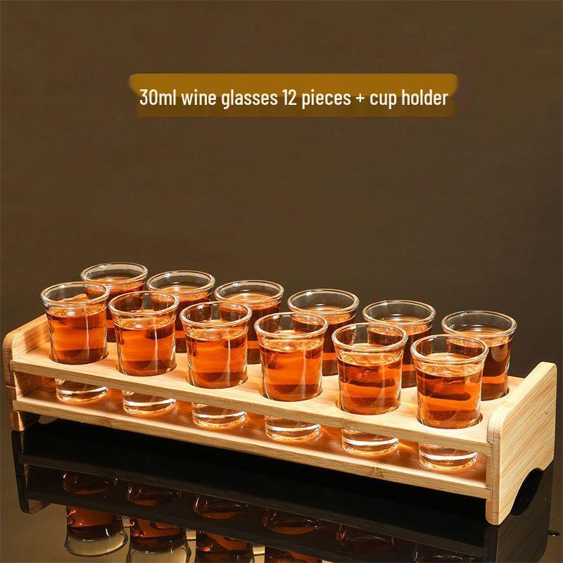 Qiuqiao Crystal Baijiu Glassware Set