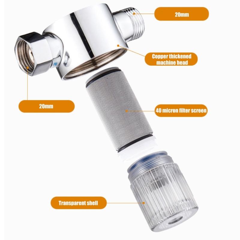 High Efficiency Water Filter with Multiple Layer Filtration Small  Pre Filter Easy To Install Pre Filter for Household